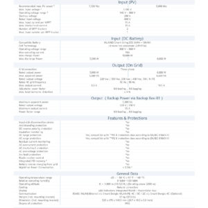 Huawei Inverter 5 kW 3Phase